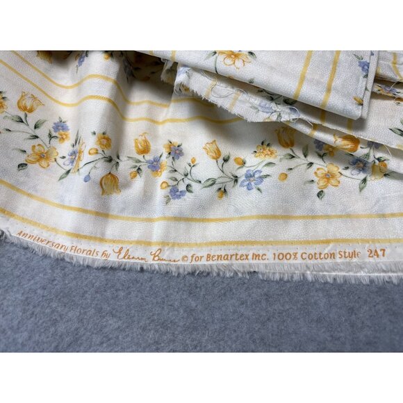 Anniversary Florals by Eleanor Burns for Benartex Cotton Fabric 1/2 yard x 44" Y - Picture 3 of 6